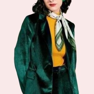 Rihoas Dark Green Women's Suit